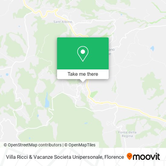 Villa Ricci & Vacanze Societa Unipersonale map