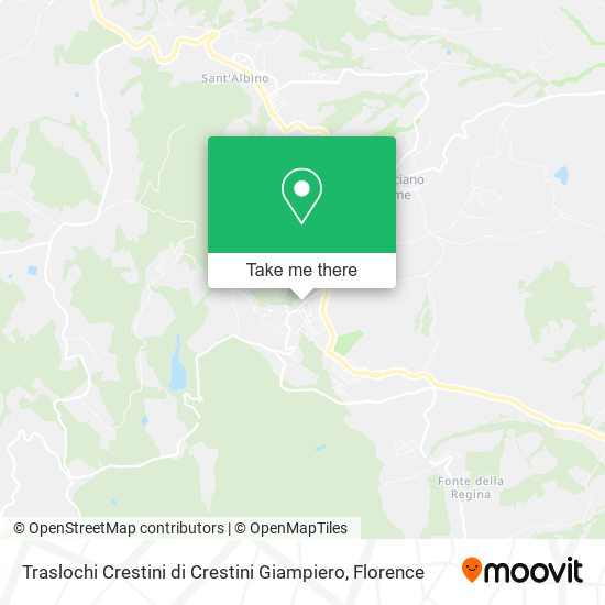Traslochi Crestini di Crestini Giampiero map