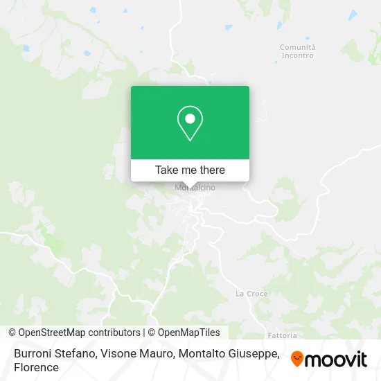 Burroni Stefano, Visone Mauro, Montalto Giuseppe map