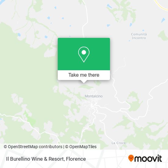 Il Burellino Wine & Resort map