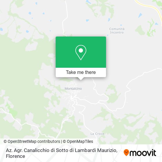 Az. Agr. Canalicchio di Sotto di Lambardi Maurizio map