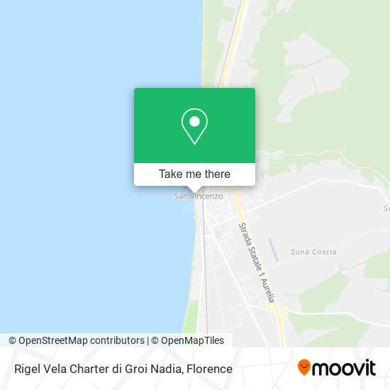 Rigel Vela Charter di Groi Nadia map