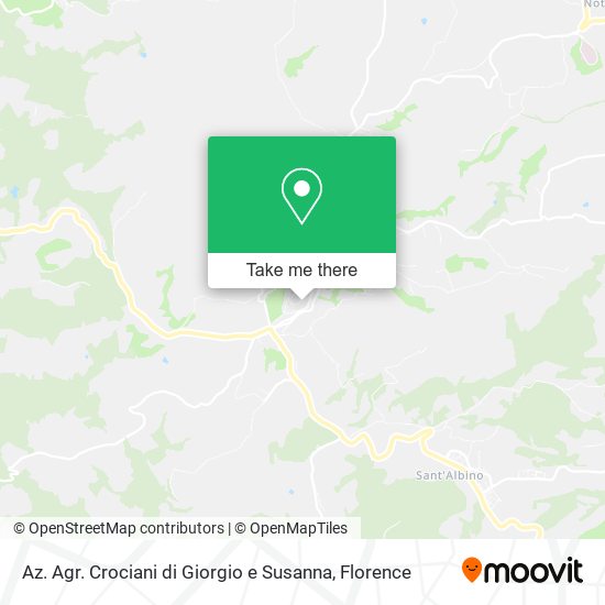 Az. Agr. Crociani di Giorgio e Susanna map