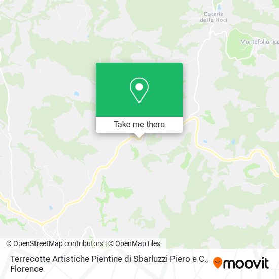 Terrecotte Artistiche Pientine di Sbarluzzi Piero e C. map