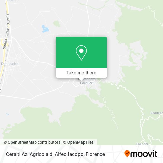 Ceralti Az. Agricola di Alfeo Iacopo map