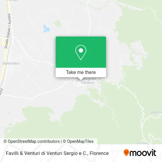 Favilli & Venturi di Venturi Sergio e C. map