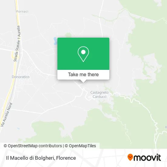 Il Macello di Bolgheri map