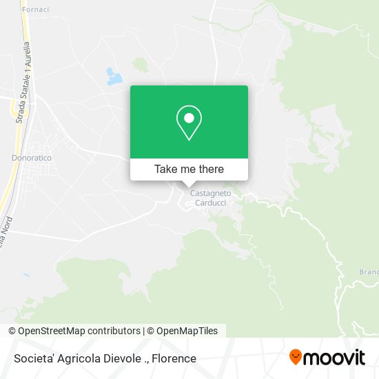 Societa' Agricola Dievole . map