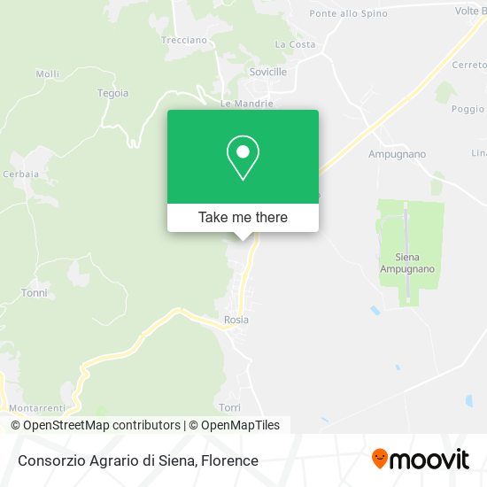Consorzio Agrario di Siena map
