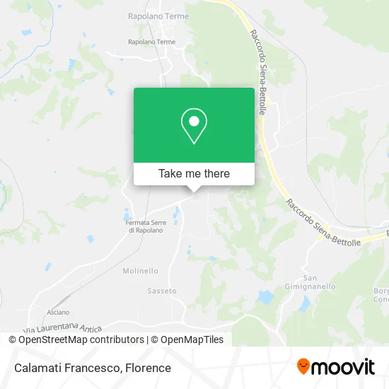 Calamati Francesco map