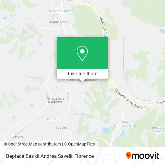 Beplace Sas di Andrea Savelli map