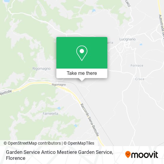 Garden Service Antico Mestiere Garden Service map