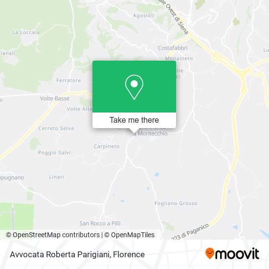 Avvocata Roberta Parigiani map