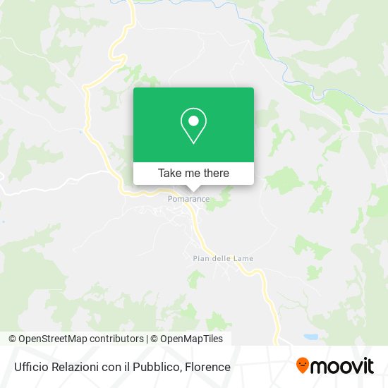 Ufficio Relazioni con il Pubblico map