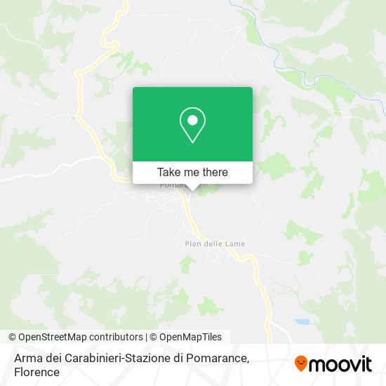 Arma dei Carabinieri-Stazione di Pomarance map