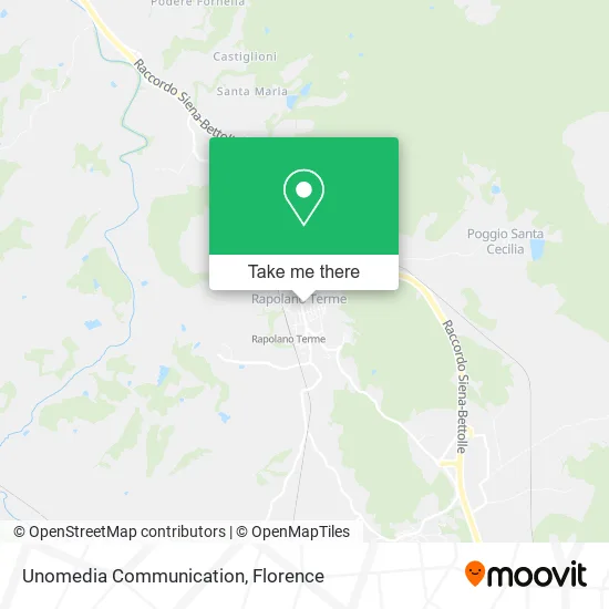 Unomedia Communication map
