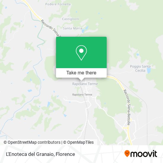 L'Enoteca del Granaio map