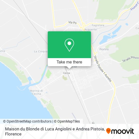 Maison du Blonde di Luca Angiolini e Andrea Pistoia map
