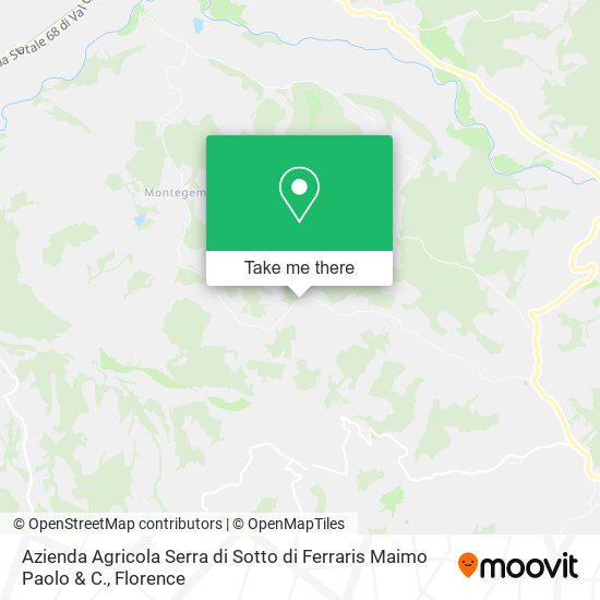 Azienda Agricola Serra di Sotto di Ferraris Maimo Paolo & C. map