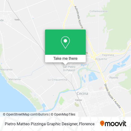 Pietro Matteo Pizzinga Graphic Designer map