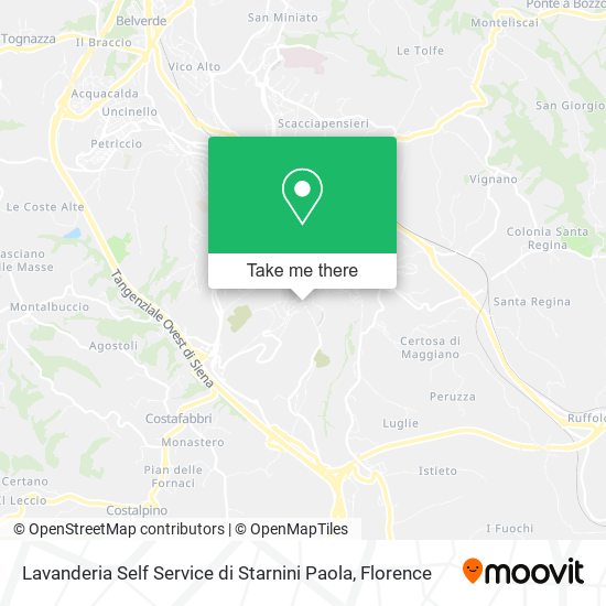 Lavanderia Self Service di Starnini Paola map