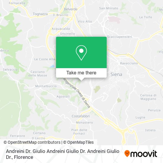 Andreini Dr. Giulio Andreini Giulio Dr. Andreini Giulio Dr. map