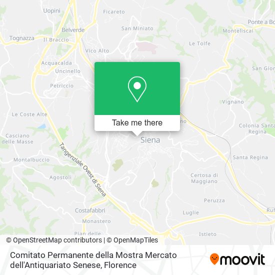 Comitato Permanente della Mostra Mercato dell'Antiquariato Senese map