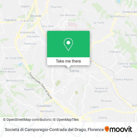 Società di Camporegio-Contrada del Drago map