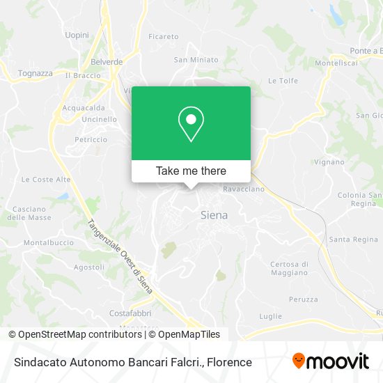 Sindacato Autonomo Bancari Falcri. map