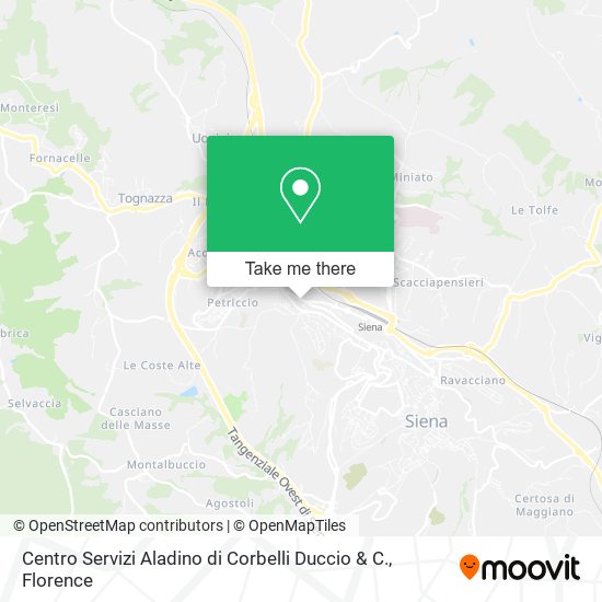 Centro Servizi Aladino di Corbelli Duccio & C. map