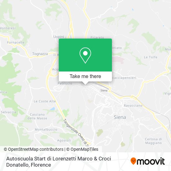 Autoscuola Start di Lorenzetti Marco & Croci Donatello map