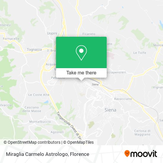 Miraglia Carmelo Astrologo map