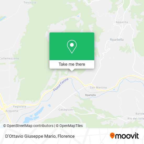 D'Ottavio Giuseppe Mario map