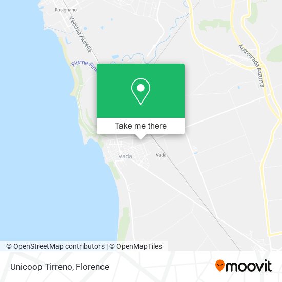 Unicoop Tirreno map