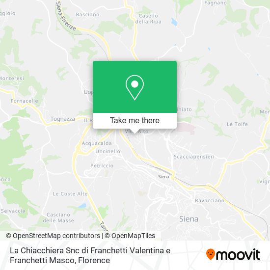 La Chiacchiera Snc di Franchetti Valentina e Franchetti Masco map