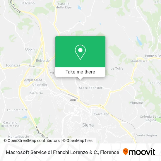 Macrosoft Service di Franchi Lorenzo & C. map