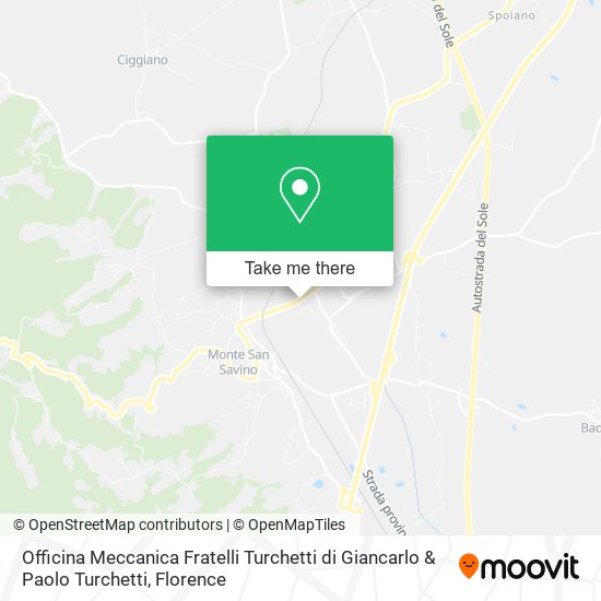 Officina Meccanica Fratelli Turchetti di Giancarlo & Paolo Turchetti map