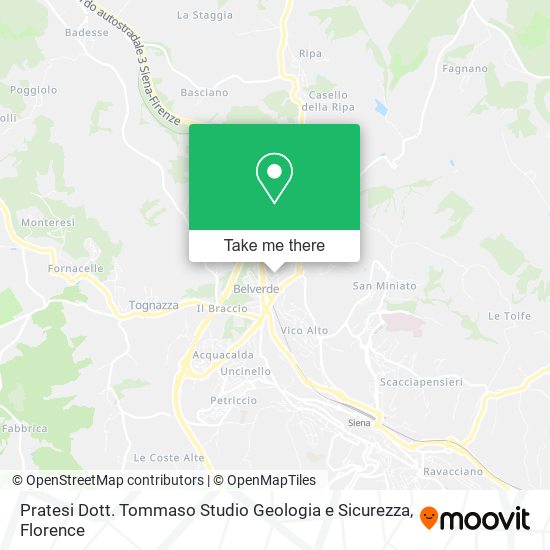 Pratesi Dott. Tommaso Studio Geologia e Sicurezza map