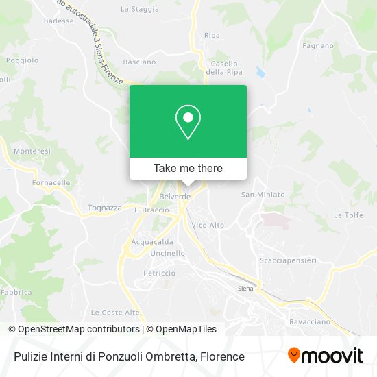 Pulizie Interni di Ponzuoli Ombretta map