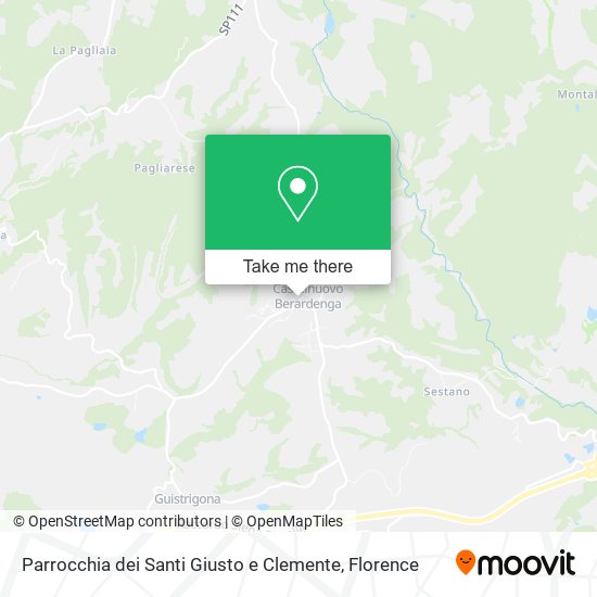 Parrocchia dei Santi Giusto e Clemente map