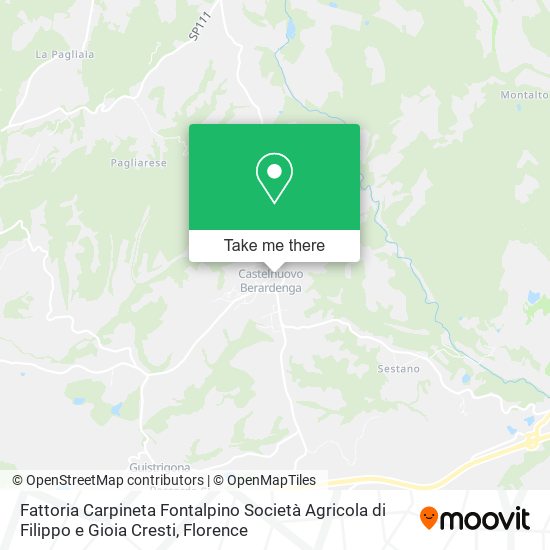 Fattoria Carpineta Fontalpino Società Agricola di Filippo e Gioia Cresti map