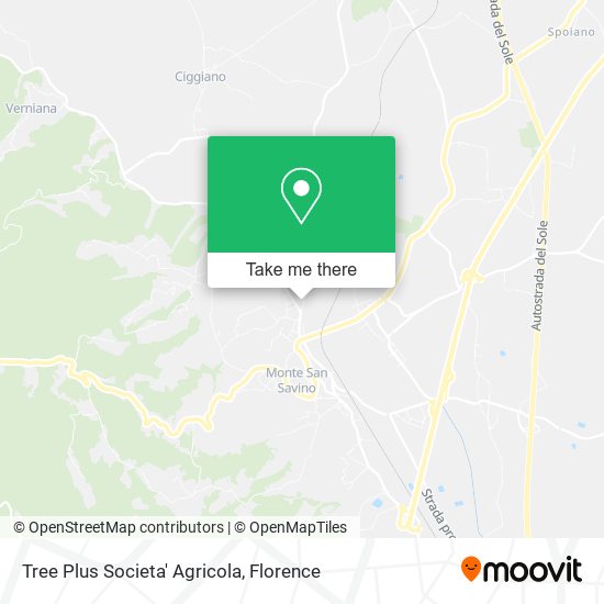 Tree Plus Societa' Agricola map