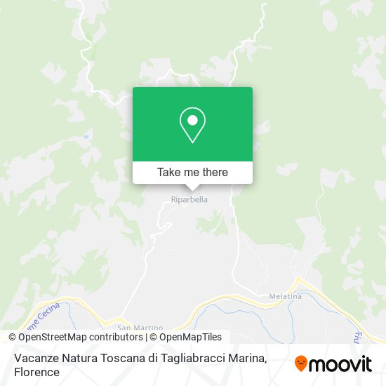 Vacanze Natura Toscana di Tagliabracci Marina map