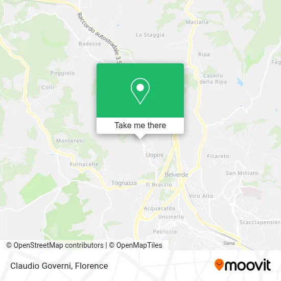 Claudio Governi map