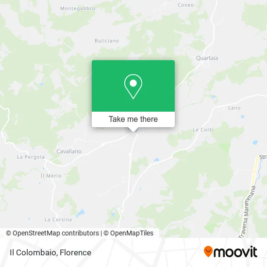 Il Colombaio map