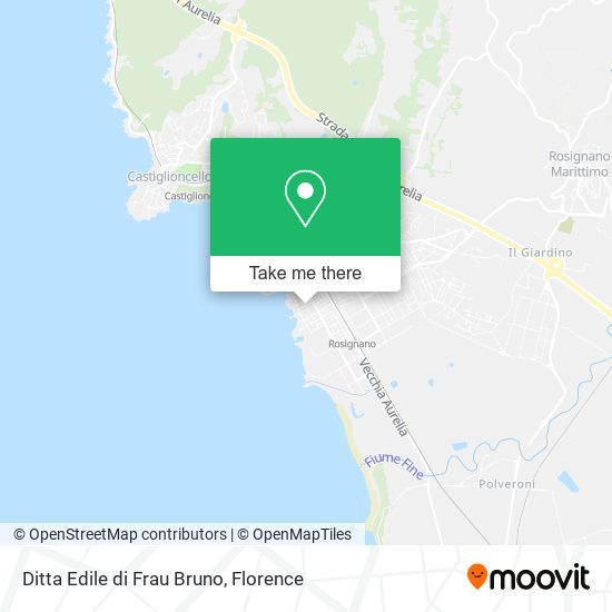 Ditta Edile di Frau Bruno map