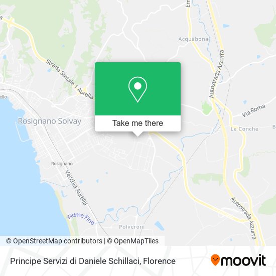 Principe Servizi di Daniele Schillaci map