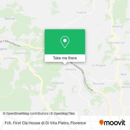 Fch. First Cla House di Di Vita Pietro map