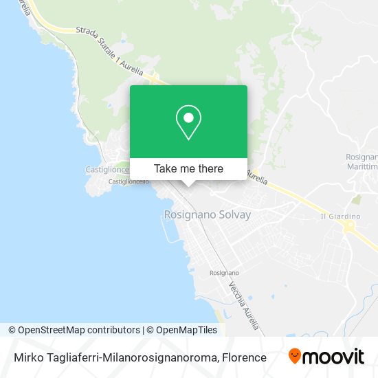 Mirko Tagliaferri-Milanorosignanoroma map