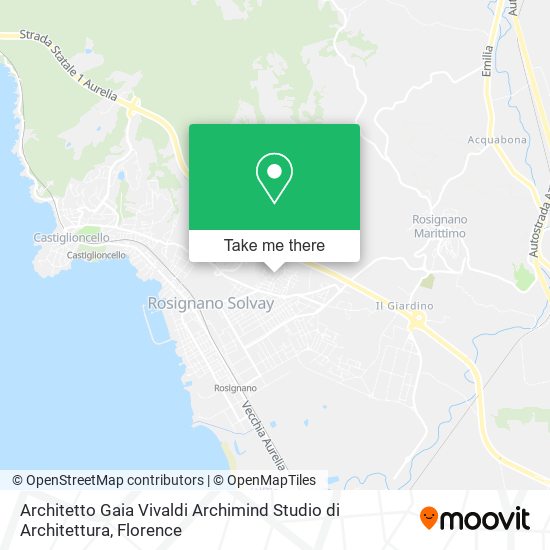 Architetto Gaia Vivaldi Archimind Studio di Architettura map